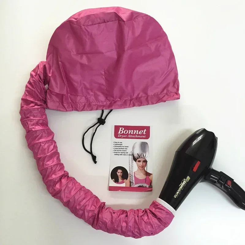 Secador de pelo portátil, gorro de secado rápido, gorro calefactor, herramientas de peluquería, accesorios de peinado, cuidado del cabello rizado