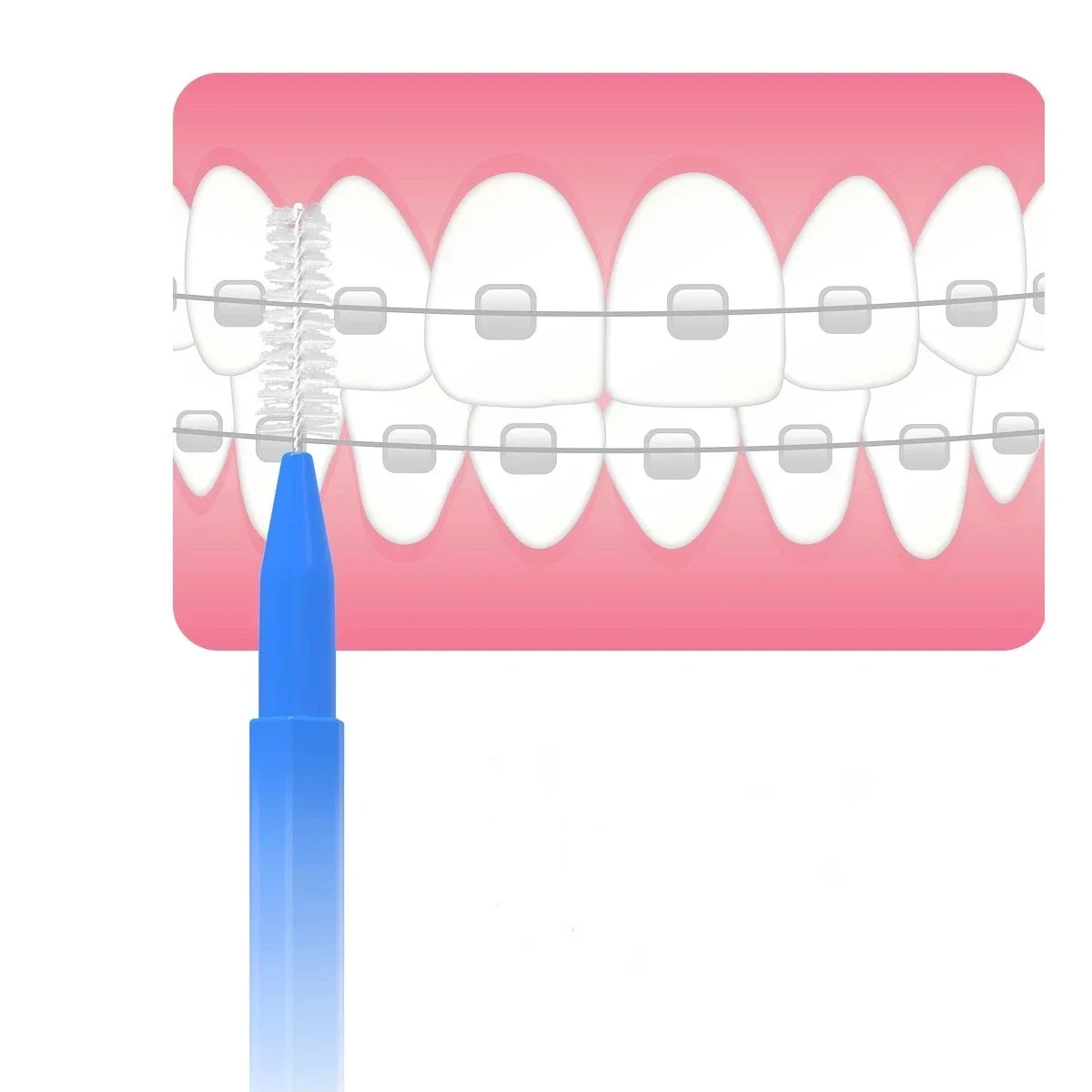 Cepillos interdentales Escova para el cuidado de la salud dental, 30, 60 y 120 unidades, limpiadores interdentales, cepillos dentales de ortodoncia, herramienta de higiene bucal.