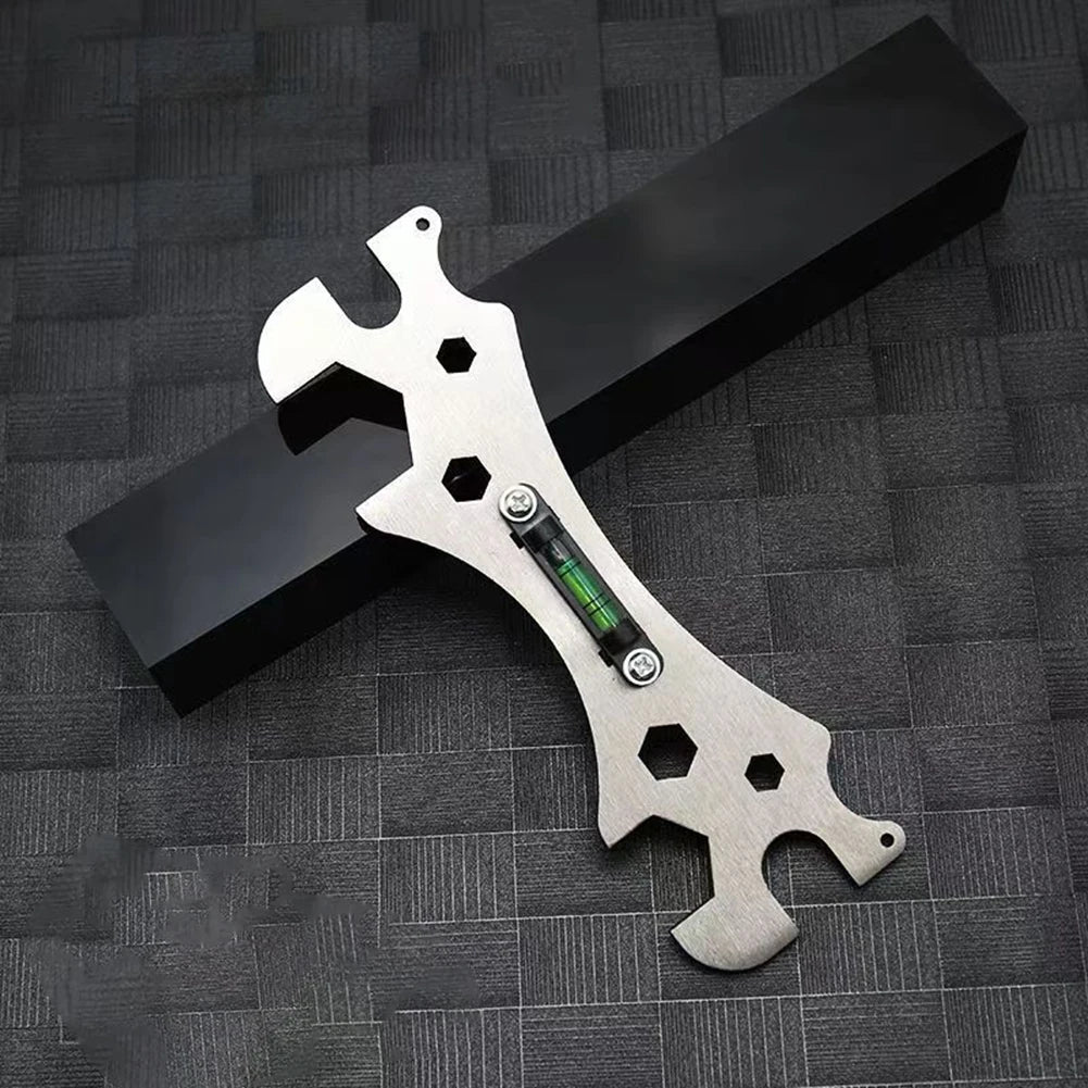 Herramienta de reparación de plomería de 19 x 5,8 x 0,25 cm, herramienta de instalación de ducha, herramienta de plomería manual, uso versátil, diseño liviano