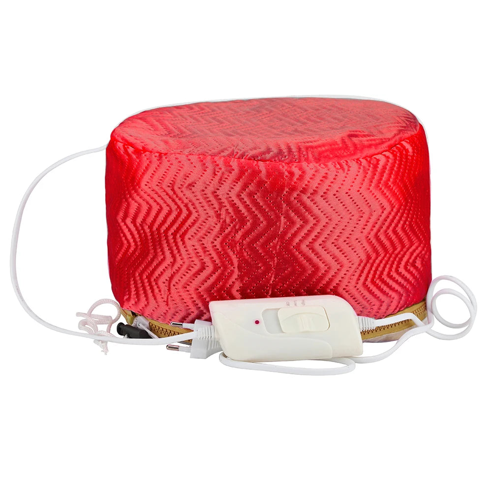 Gorro térmico para el cabello, gorro térmico para tratamiento del cabello, gorro de vapor para el cabello, gorro de enfermera para el cabello, gorro para el cuidado del cabello, enchufe europeo