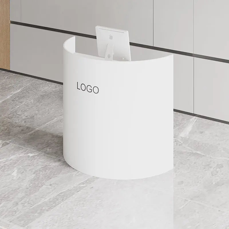 Mostradores de recepción de lujo para oficina, salón de belleza, pequeño bar profesional, moderno, sencillo, muebles comerciales