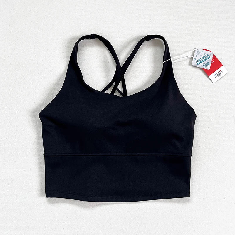 Un sujetador de fitness para yoga, un sujetador de entrenamiento de fitness profesional para mujeres, un sujetador halter de fitness para yoga para mujeres