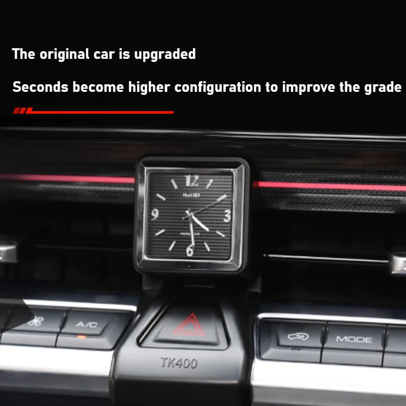 Kit de actualización de consola central y reloj para tablero Hi4-T TANK 400: diseño ergonómico y personalizado para decoración interior.