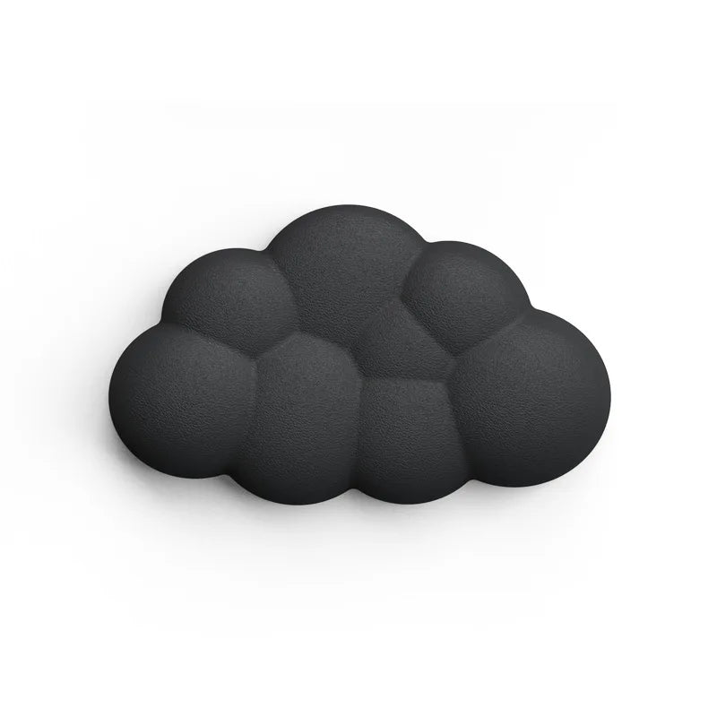 Alfombrilla de ratón con reposamuñecas para teclado, nube, antideslizante, espuma viscoelástica, para escritorio, oficina, gamer, ratón, reposamuñecas
