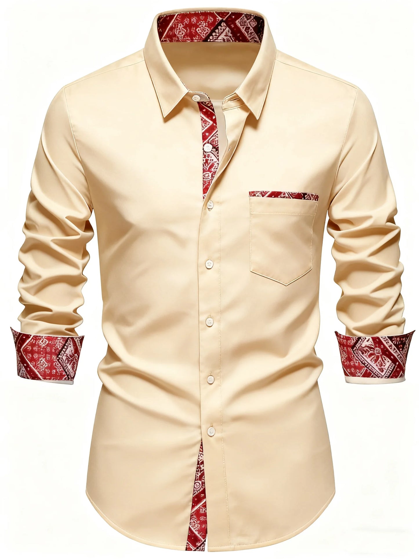 10 colors men's long sleeves, business trip, simple and stylish design, regular shirt, XS-6XL size, fast delivery