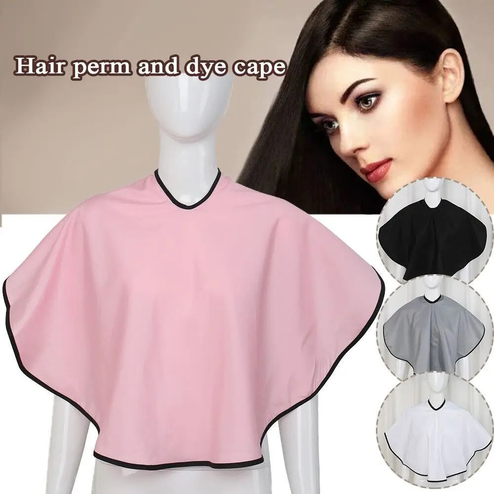 Capa de corte de pelo antiestática, reutilizable, impermeable, para teñir el cabello, herramienta de salón, paño de peluquería