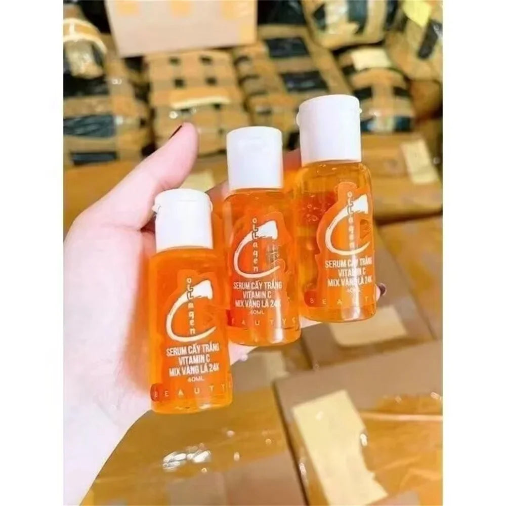 Suero Corporal,Vitamina C Suero Duong Trang Da.desvanece Las Manchas Y Las Cicatrices Negras, Aclara La Piel Negra Debajo De L