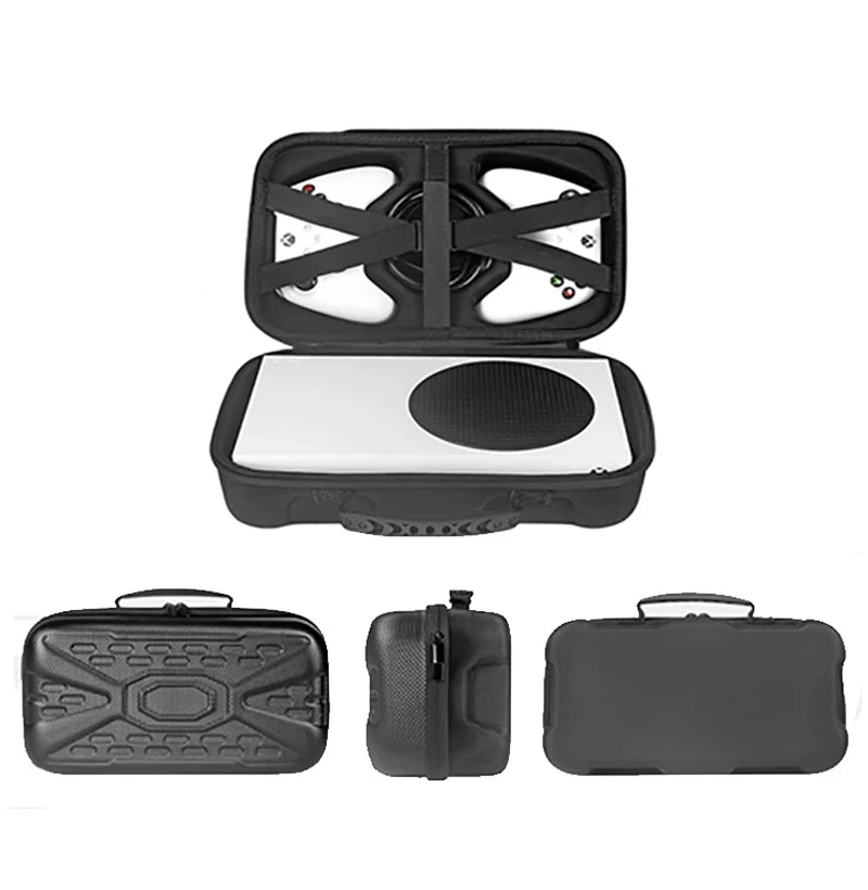 Bolsa para consola de juegos Xbox Series S, mando, accesorios, estuche rígido, organizador de almacenamiento, maleta de viaje