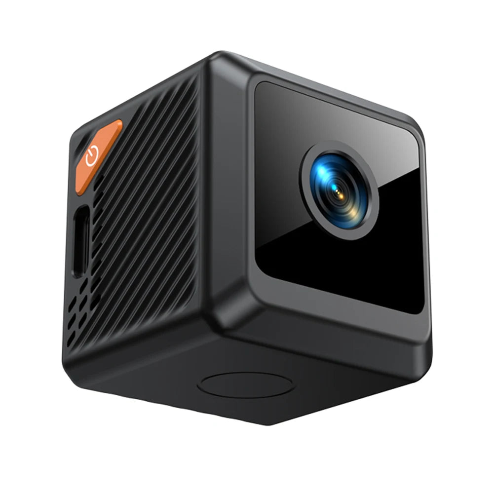 Cámara de seguridad inalámbrica WiFi 1080P HD con detección de movimiento y visión nocturna, minigrabadora de video para interiores