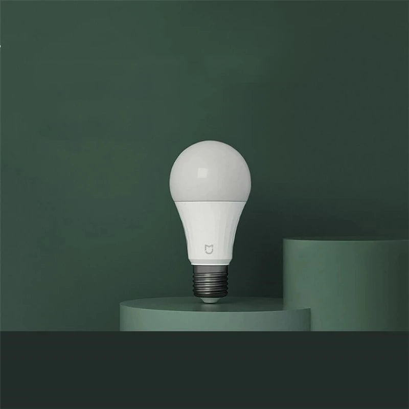 Bombilla LED inteligente Xiaomi Mijia E27, versión china, 5 W, 2700-6500 K, doble color, Bluetooth, cuadrícula, luz blanca, aplicación Mihome.
