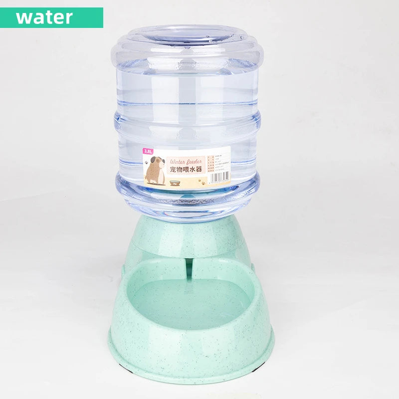 Comederos para mascotas de gran capacidad, comederos para perros pequeños, dispensadores de agua automáticos, comederos para gatos, bebederos para mascotas