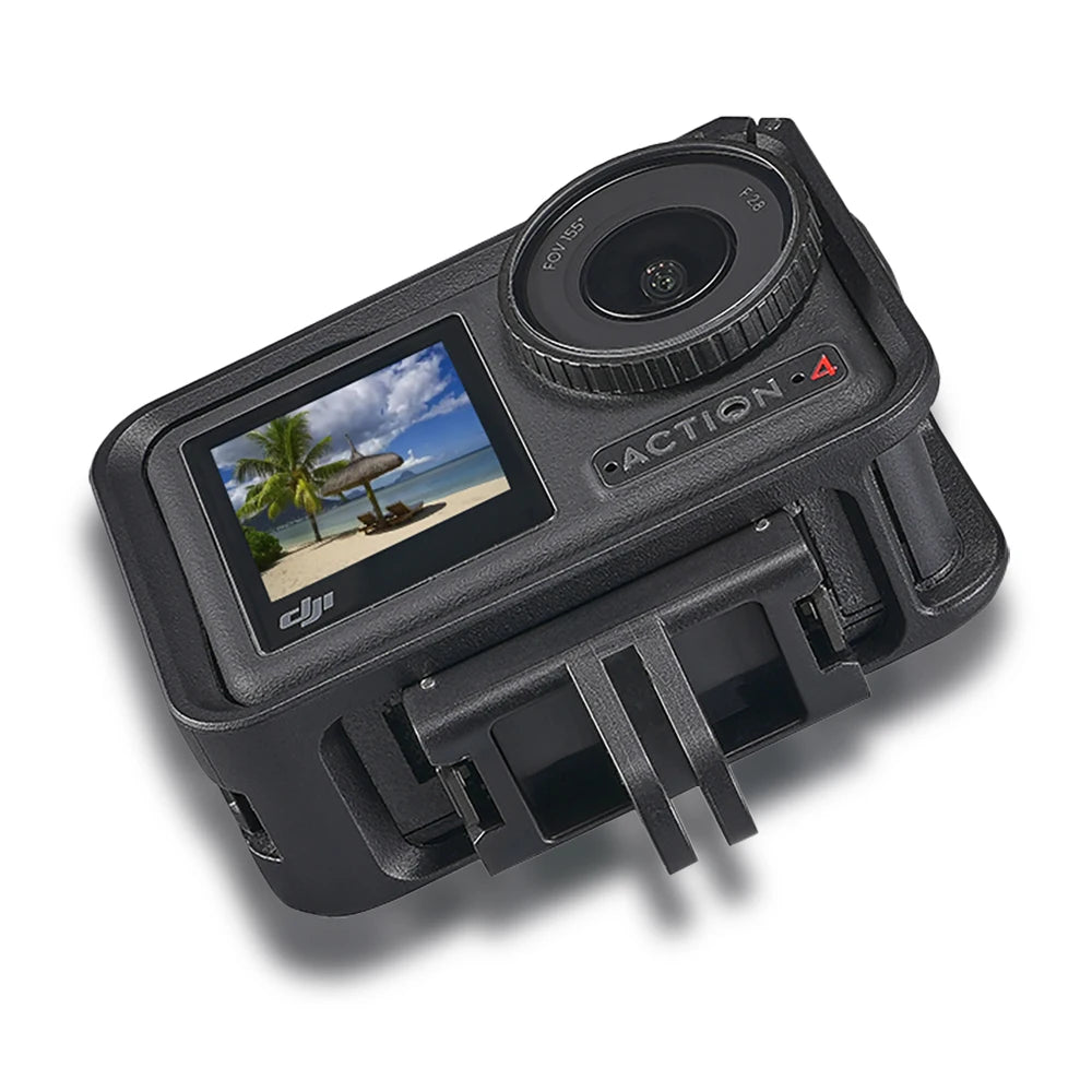 Adaptador de horquilla magnética para cámara DJI OSMO Action 4 3 5 Pro, adaptador de liberación rápida, base de montaje de extensión, accesorios