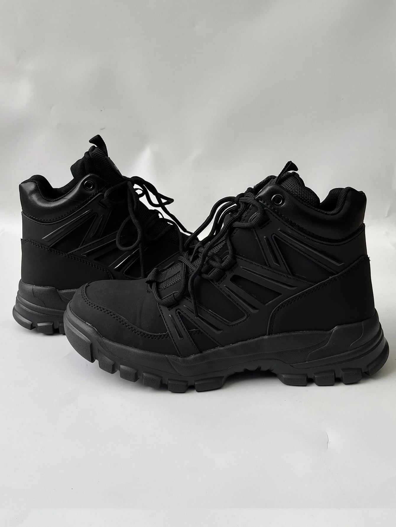 Botas de seguridad protectoras, zapatos de seguridad laboral, botas de seguridad de invierno para hombre, zapatos de trabajo antiperforación, botas de trabajo con punta de acero, indestructibles.