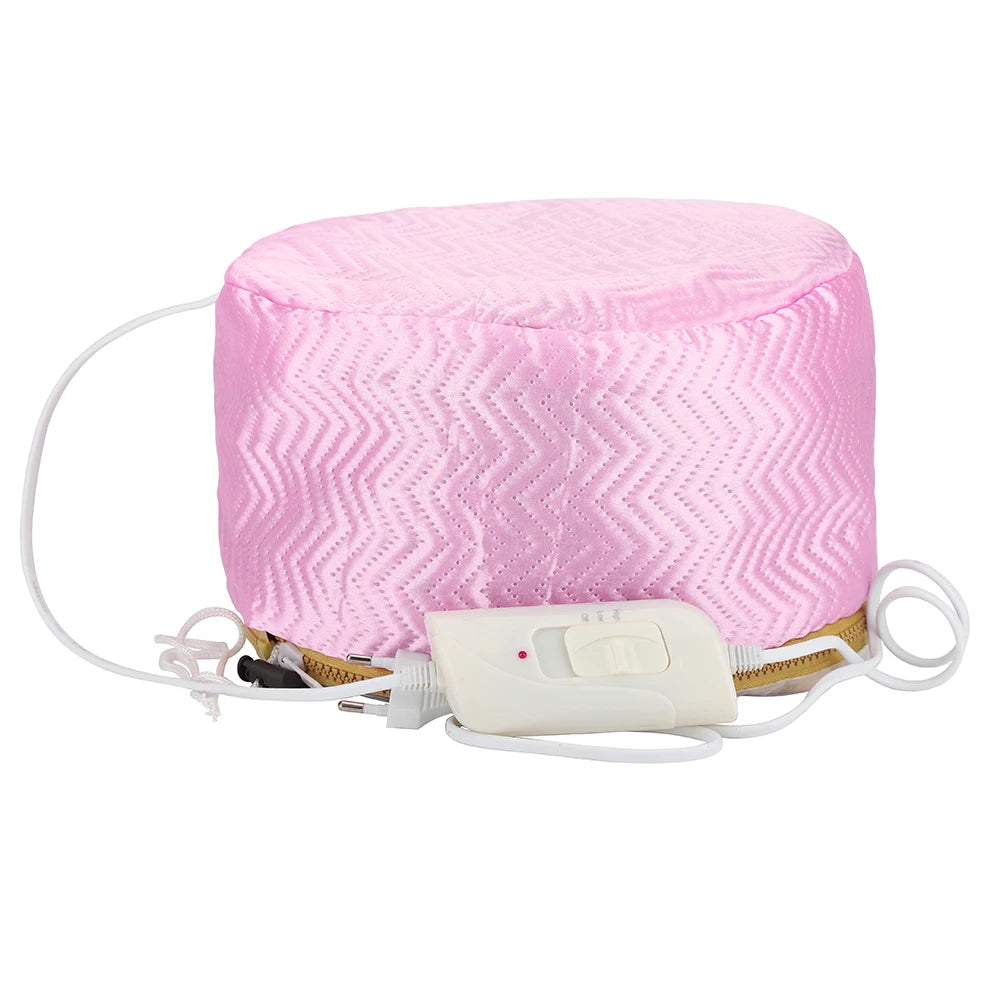 Gorro térmico para el cabello, gorro térmico para tratamiento del cabello, gorro de vapor para el cabello, gorro de enfermera para el cabello, gorro para el cuidado del cabello, enchufe europeo