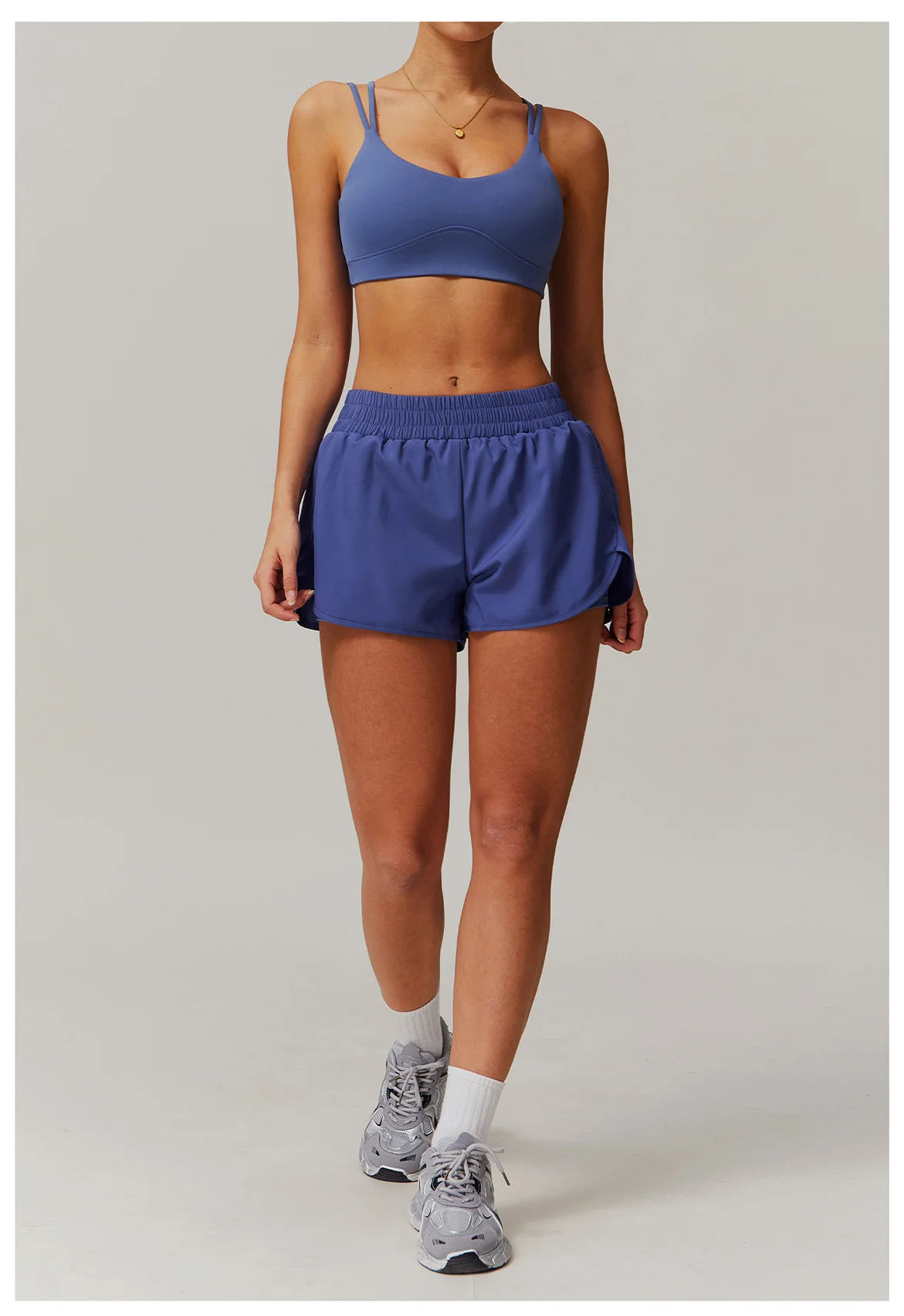 Conjunto deportivo de 2 piezas para mujer, chándal para correr, entrenamiento, con cremallera, pantalones cortos de manga larga, ropa de yoga, ropa deportiva