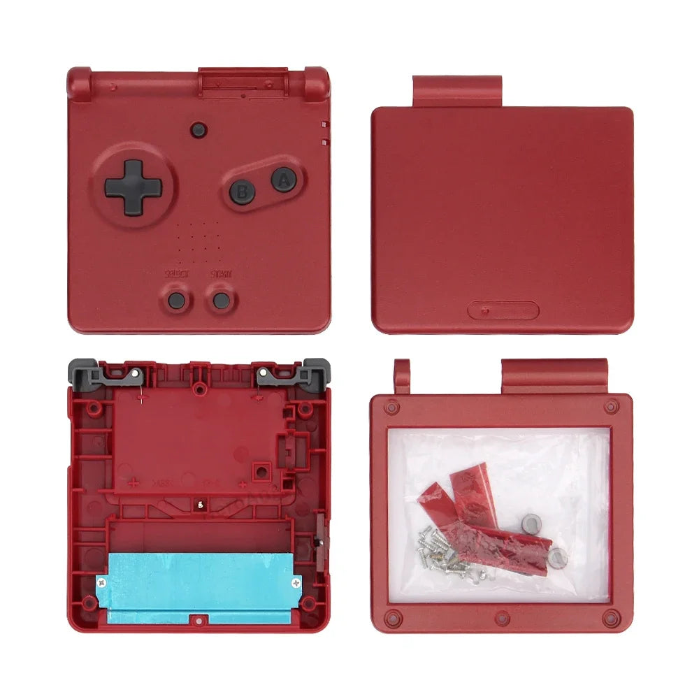 Carcasa completa de repuesto compatible con accesorios de consola Gameboy Advance SP GBA SP