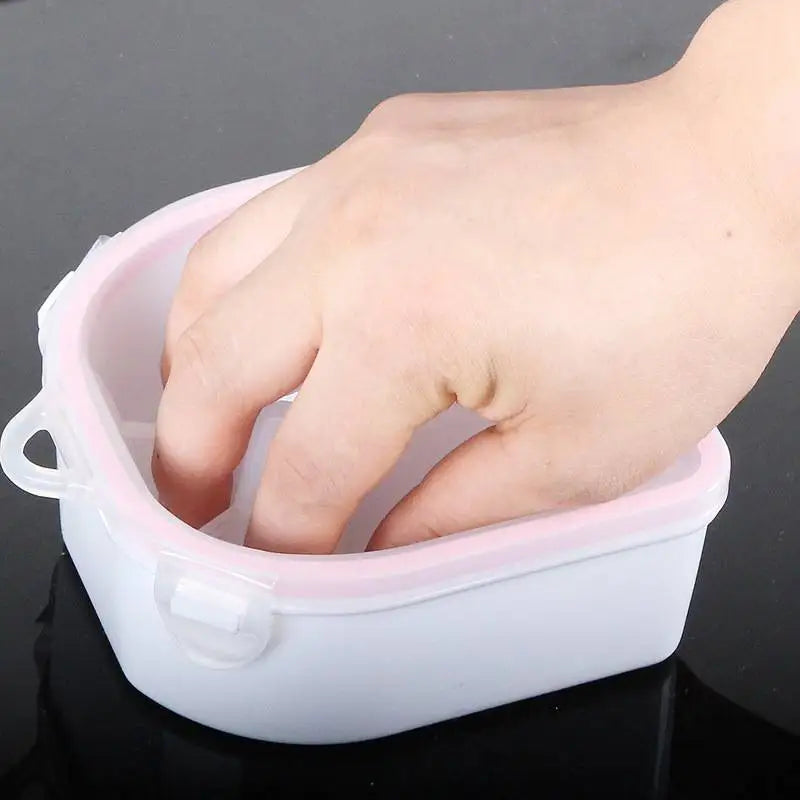 【Gran oferta】Recipiente para remojo de quitaesmalte, herramientas de salud para el tratamiento de uñas, recipiente duradero para burbujas de cuidado córneo.