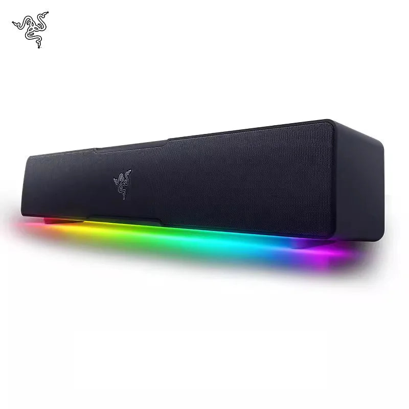 Barra de sonido para juegos Razer Leviathan V2 X de diseño compacto - Chroma RGB - Bluetooth 5.0 - para PC, ordenadores de escritorio/portátiles, smartphones y tablets