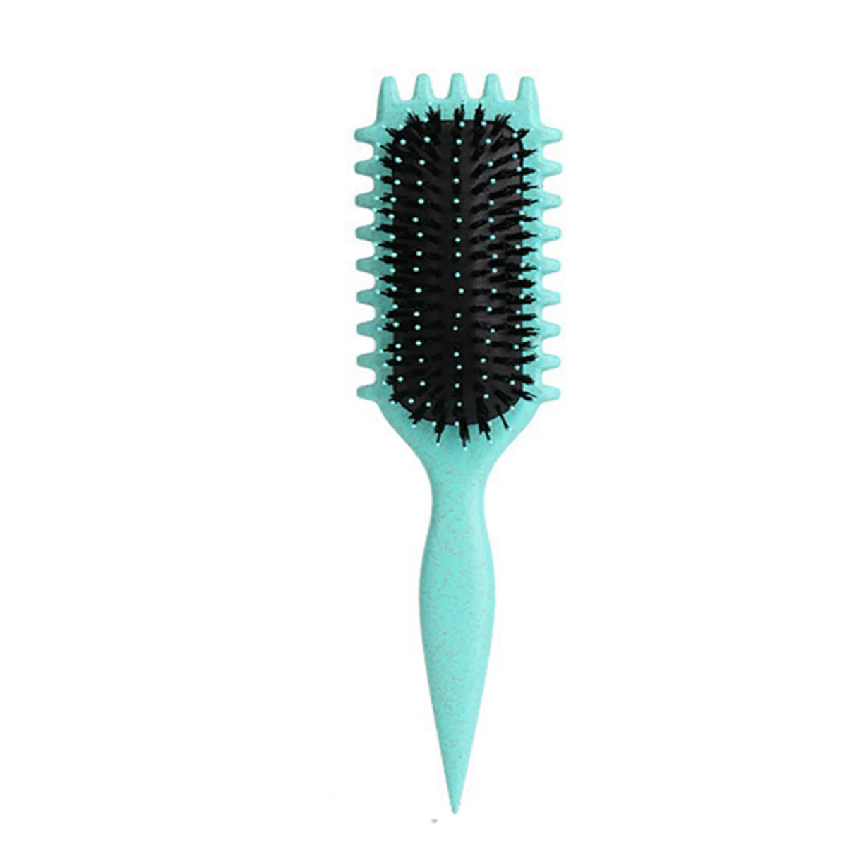 1 cepillo para peinar y dar forma a los rizos de hombres y mujeres, ideal para peinar y dar forma a los rizos, reduce los tirones.