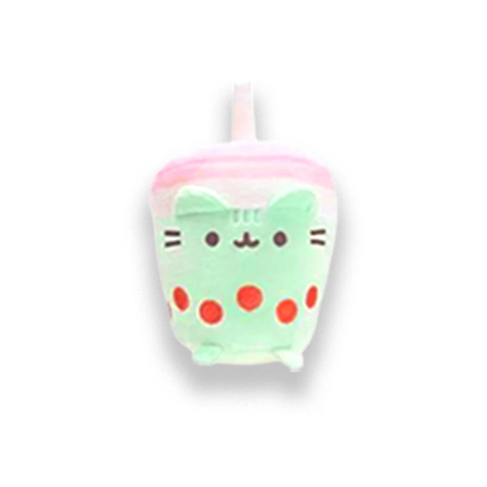 Juguete para gatos, juguete de peluche de Animal suave, almohada de gatito blanco y gris, regalo de cumpleaños, juguetes para mascotas Deco