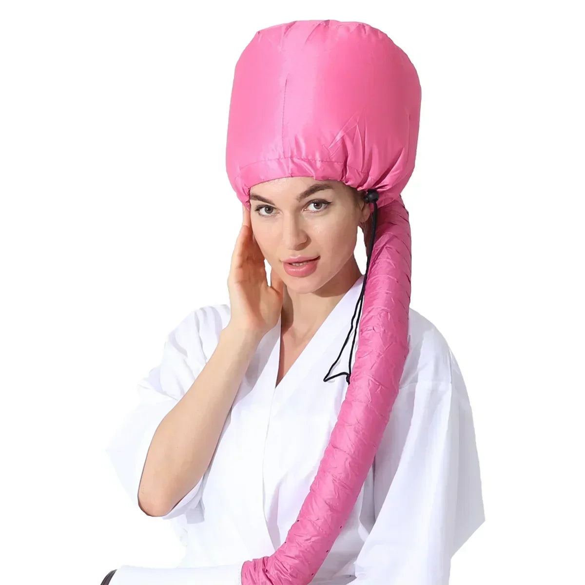 1 gorro de secado rápido para el cuidado del cabello, sin necesidad de enchufar, para secador de pelo, accesorios para cabello rizado.