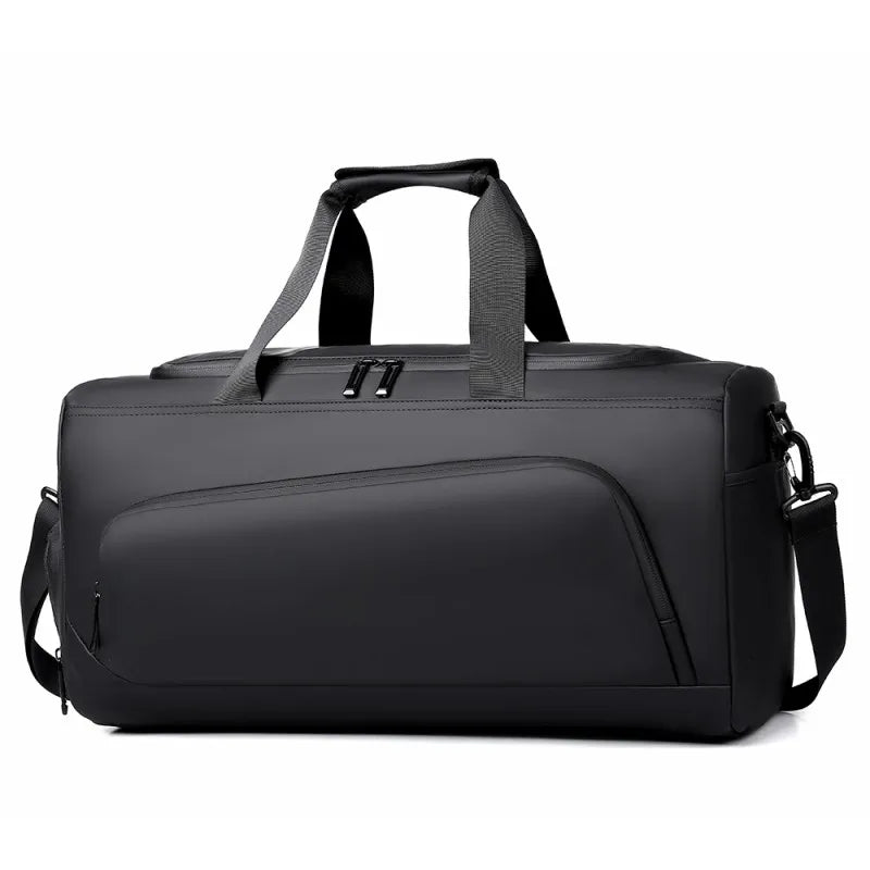 Bolsa deportiva de gimnasio, bolso de mano de gran capacidad, bolsa de viaje portátil, multicompartimento con espacio para guardar zapatos, perfecta para vacaciones y gimnasio.