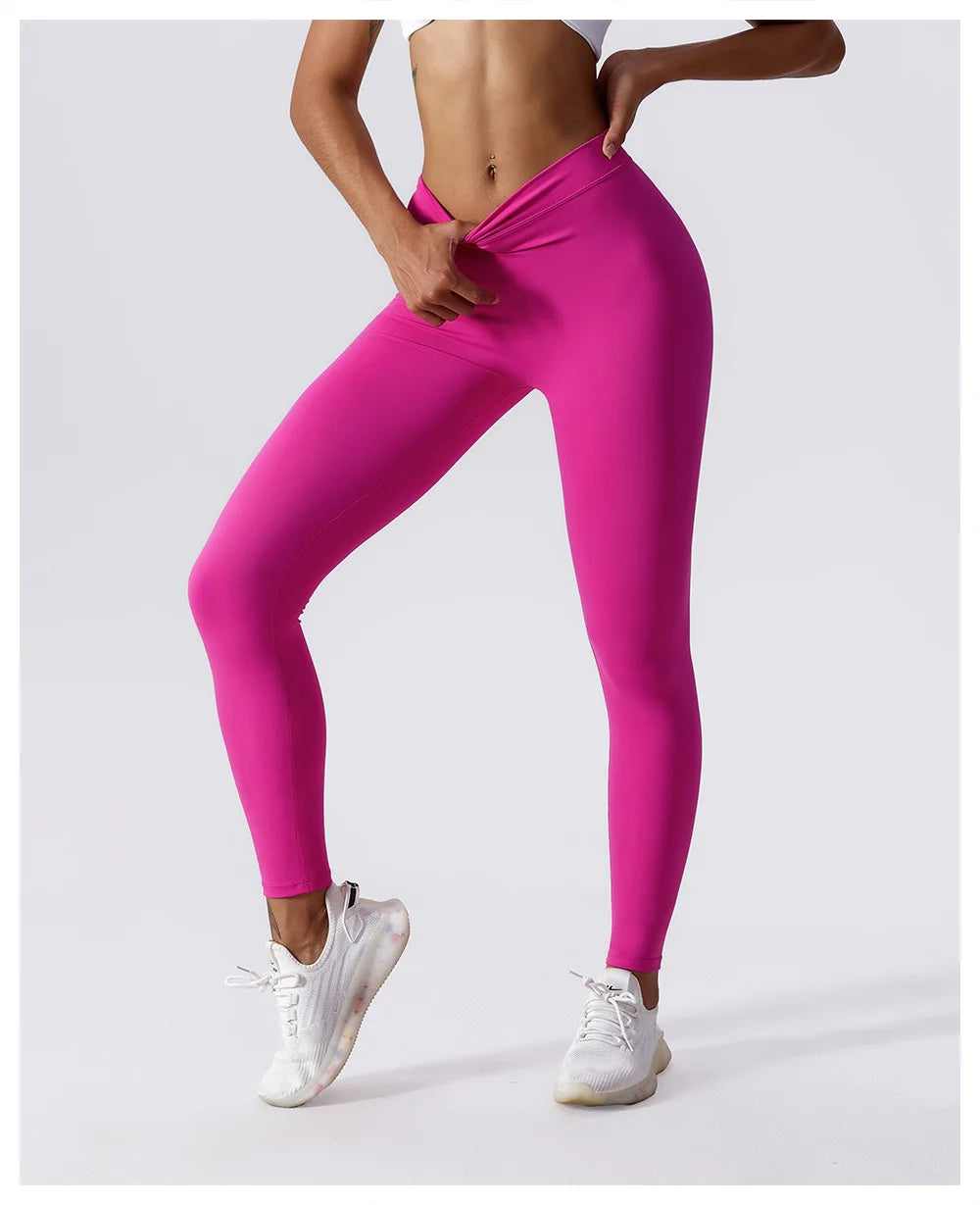 Women Seamless Leggings Sports High Waist Fitness Leggings Push Up Yoga Leggings Push Up Tight Gym Clothing Sports Workout Pants
