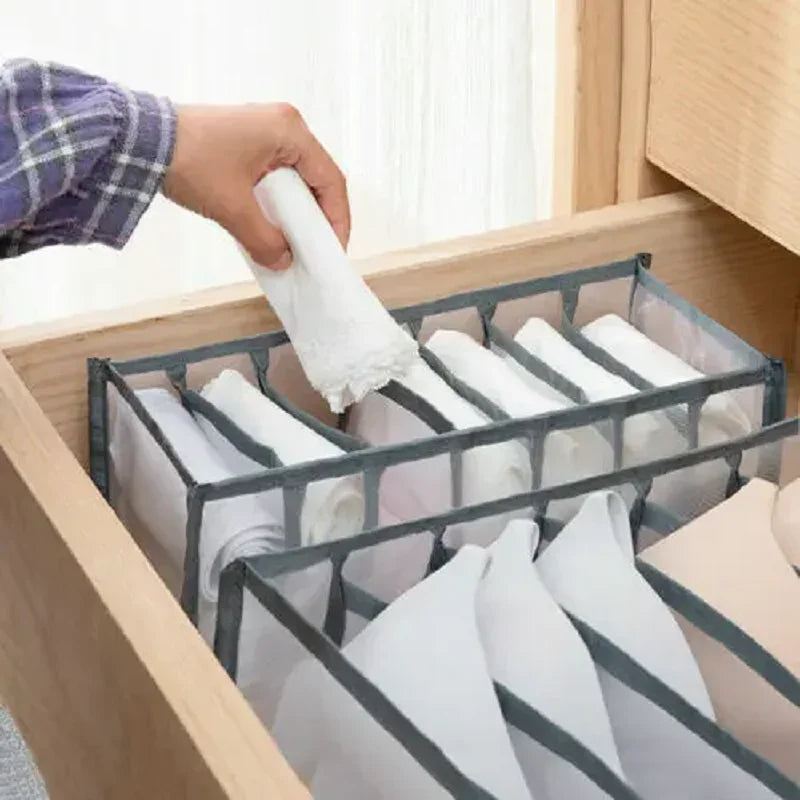 Caja de almacenamiento para organizar jeans, organizador de armario, sistema de organización de ropa, organizador de cajones, armario, organizador de almacenamiento de pantalones