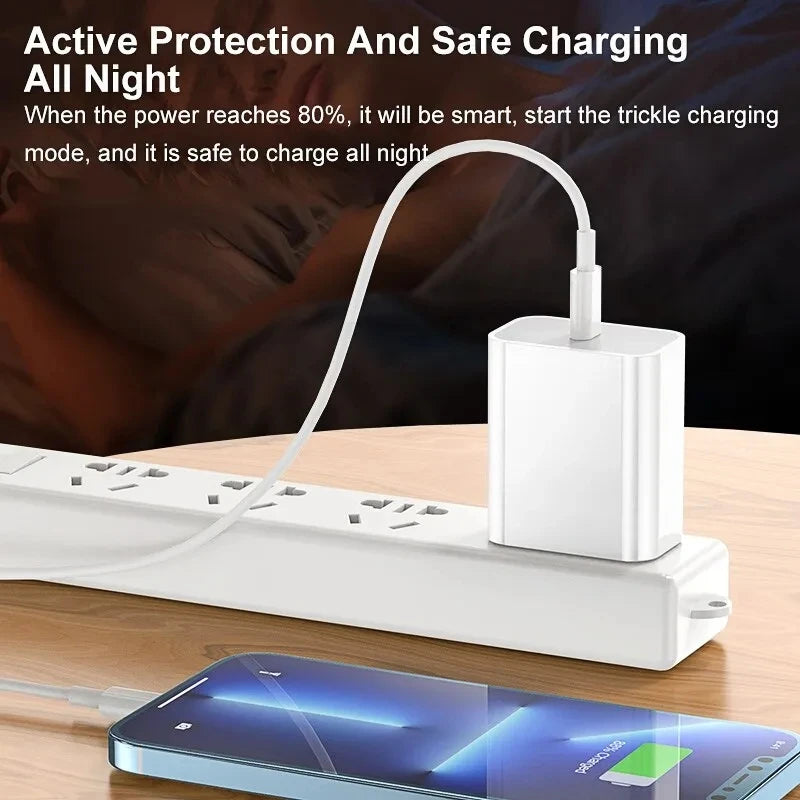 Cable USB de carga rápida PD de 30 W para iPhone 11, 12, 13 Pro, XS Max, 7, 8, 14 Plus, X, XR, SE, carga rápida, USB C, línea de datos de 1 m, 2 m y 3 m