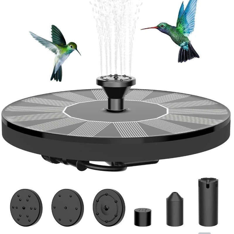 1 bomba de fuente solar para piscina al aire libre, esencial en verano, ideal para estanques, piscinas y jardines.