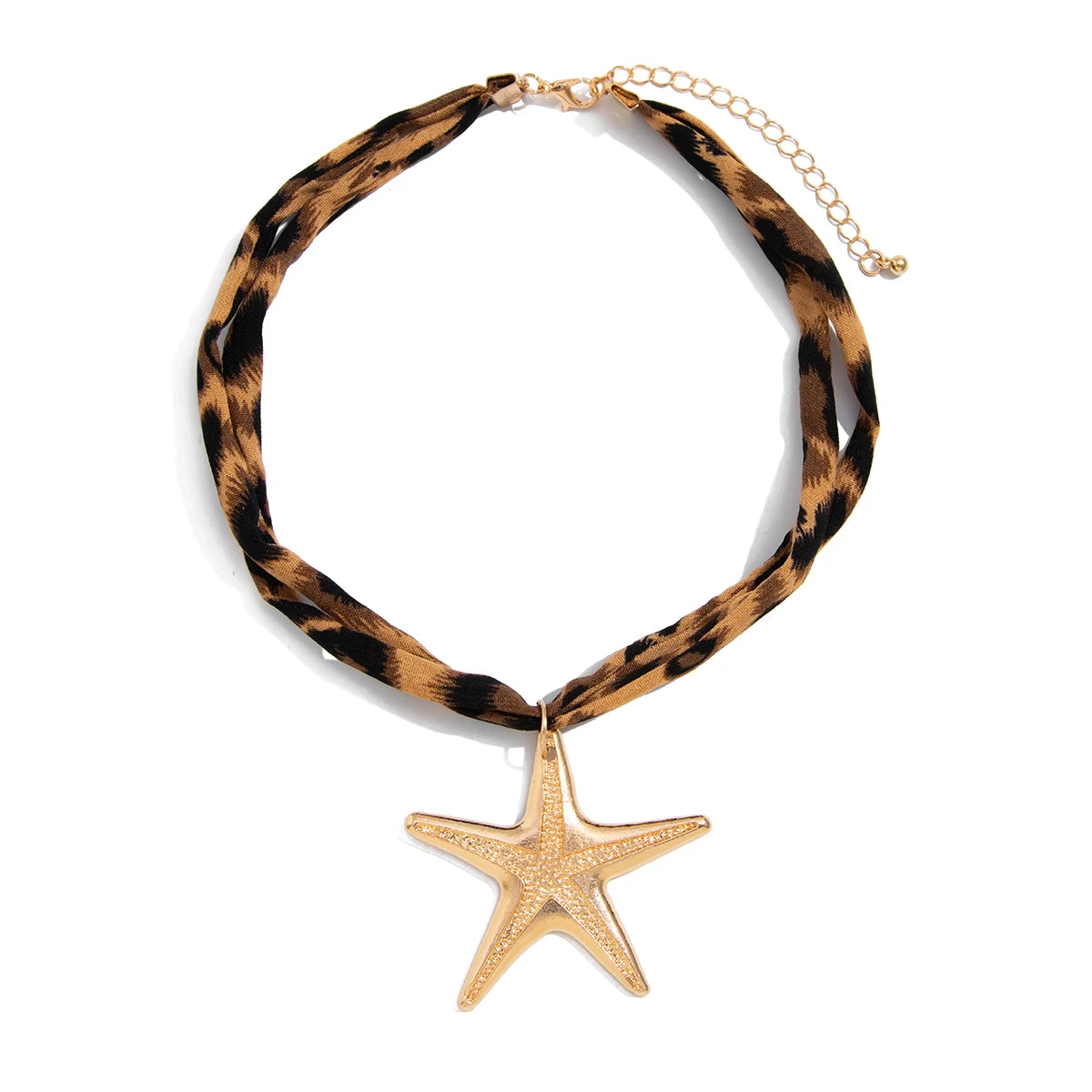 Ingemark - Collar de cadena de terciopelo multicapa étnico para mujer, 7 estilos, 2025, nuevo colgante de metal con forma de caracola, estrella de mar y corazón, joyería para el cuello
