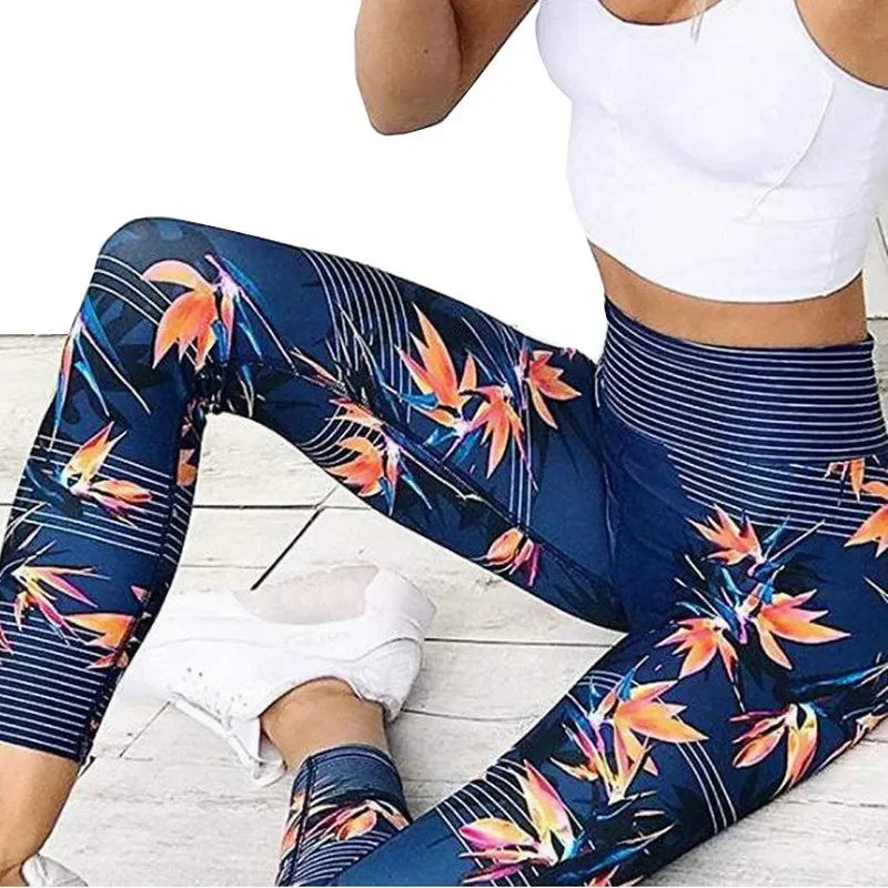 Women Digital Printing Leggings Workout Leggings High Waist Push Up Leggins Mujer Fitness Leggings Women'S Pants