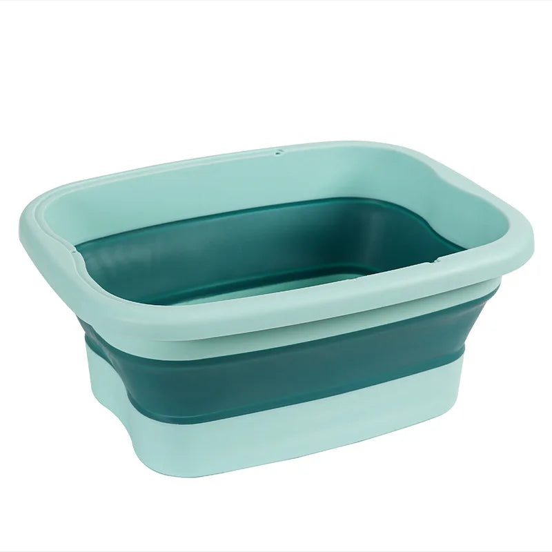 Cubo de masaje para pediluvio, cubo de spa para pediluvio, cubo de remojo doméstico, lavabo plegable, bañera de sauna, bañera plegable para pedicura