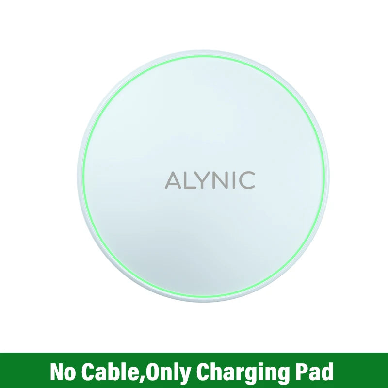 Cargador inalámbrico de 30 W para iPhone 15, 14, 13, 12, X Pro Max, base de carga rápida por inducción para Samsung S23, S22, Xiaomi y Huawei