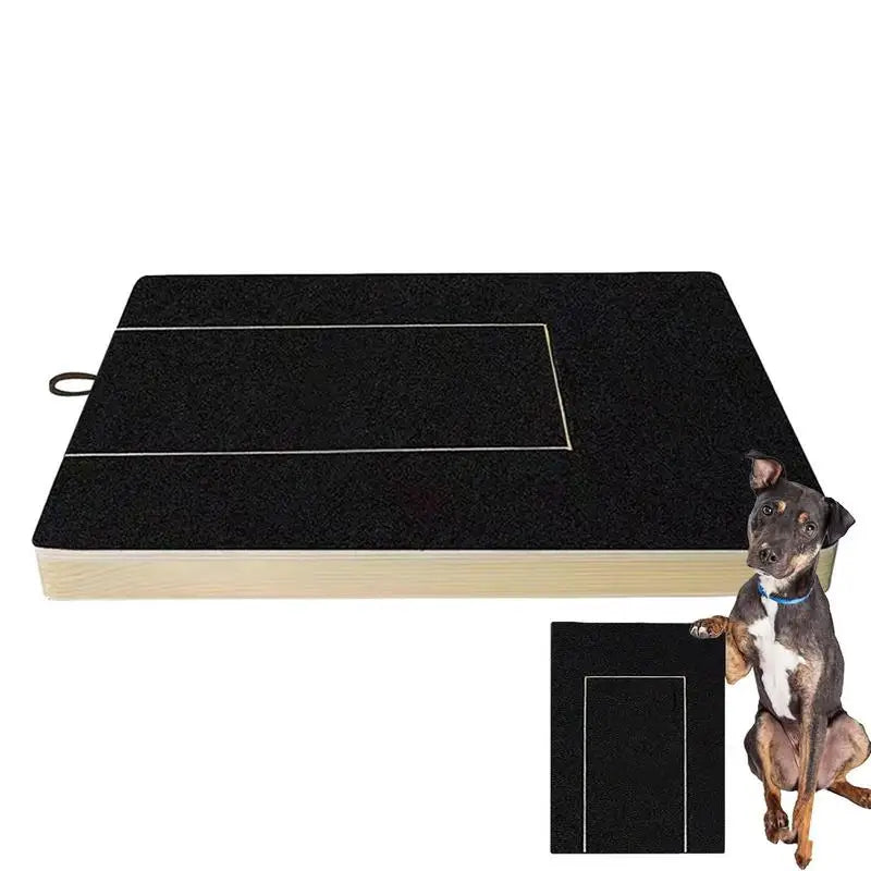 Tabla para limar uñas para perros, rascador de madera ajustable para cortar uñas, juguete rascador automático, accesorios seguros para el cuidado de mascotas