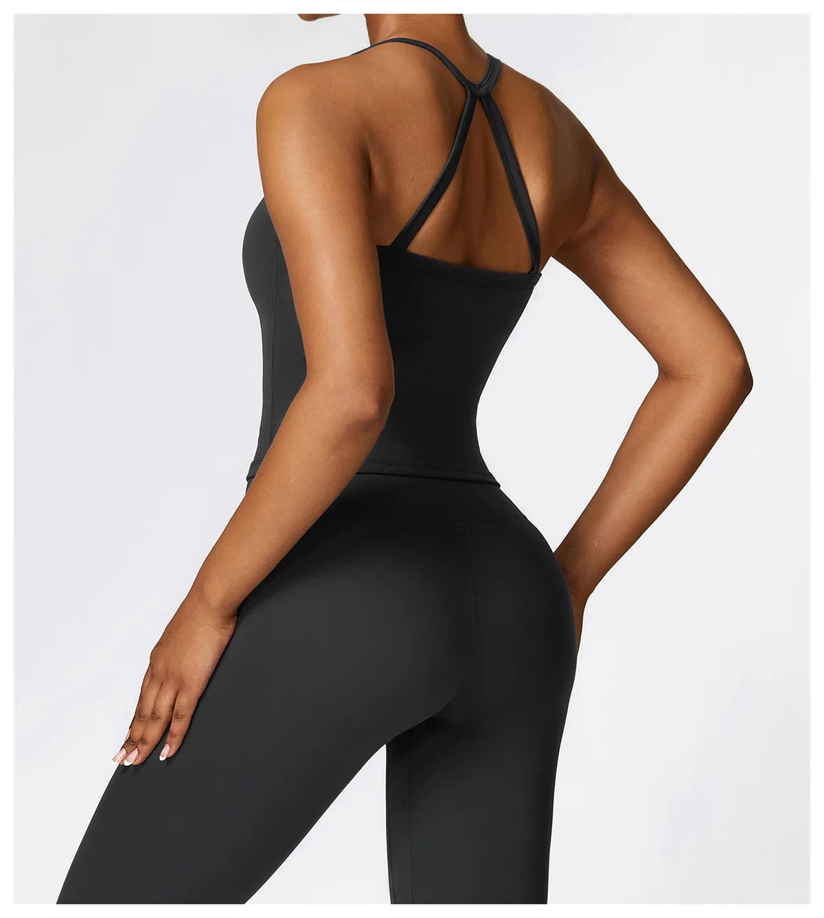 2PCS Seamless Yoga Set Women Workout Set Sportswear Gym Clothing Fitness Long Sleeve Crop Top High Waist Leggings Sports Suits