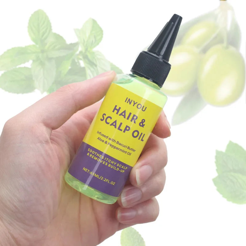 Aceite capilar antipicazón para trenzas de crochet, cuidado del cuero cabelludo saludable, aceite capilar antipicazón para rastas, rastas postizas y pelucas.