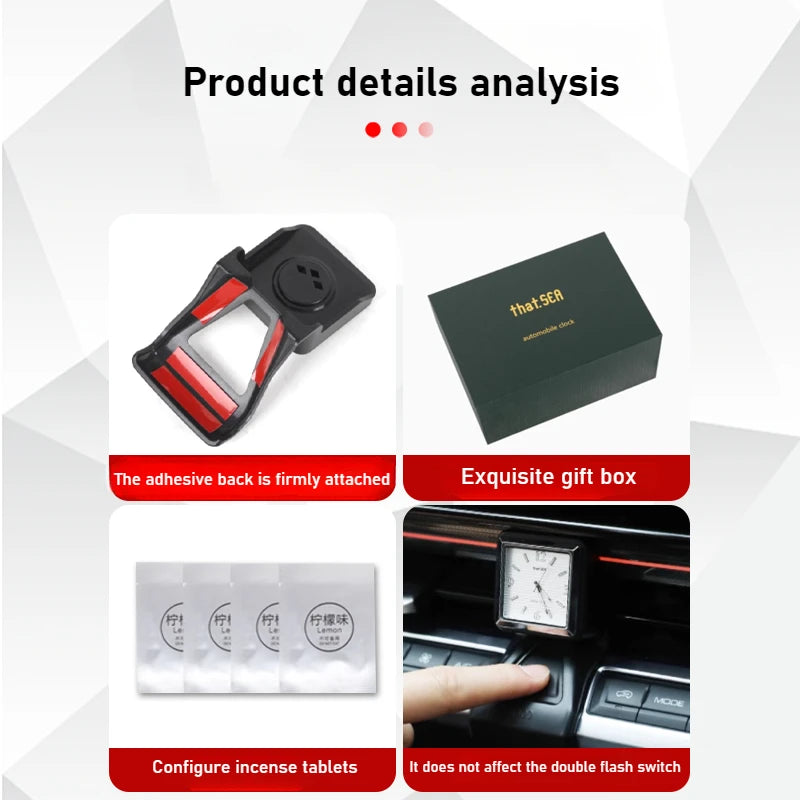 Kit de actualización de consola central y reloj para tablero Hi4-T TANK 400: diseño ergonómico y personalizado para decoración interior.