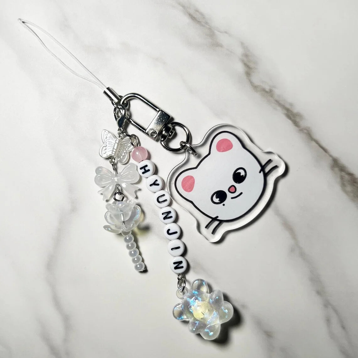 Niños callejeros, accesorios móviles con llavero de inspiración - Kpop, bolso creativo lindo y2k, amigos encantadores, regalos para fanáticos, fibra acrílica