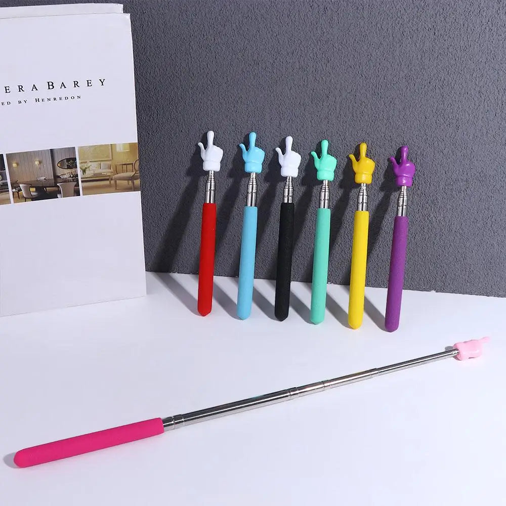 Materiales para maestros Ayudas didácticas Guía de lectura para reuniones Puntero especial para maestros Herramientas de enseñanza preescolar Palo de enseñanza