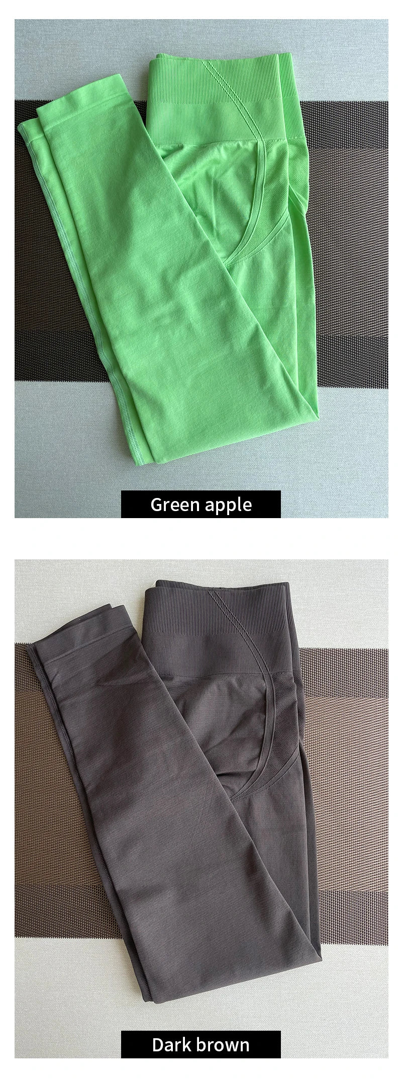 Pantalones deportivos ajustados sin costuras TKITK, leggings de gimnasio para mujer, pantalones de yoga suaves de cintura alta, ropa deportiva para fitness.