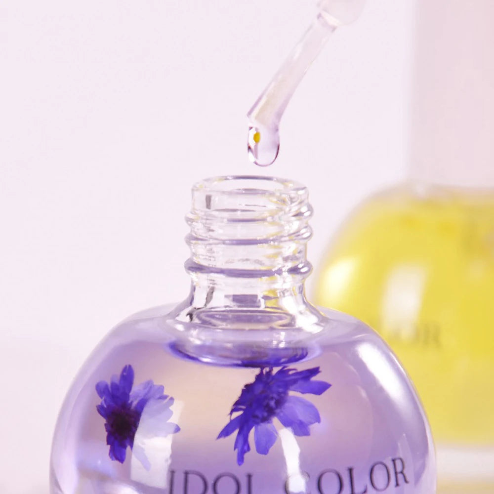 Aceite nutritivo para uñas de 8 flores, aceite hidratante para cutículas secas y nutritivas, herramienta de diseño para uñas dañadas y reparadoras.