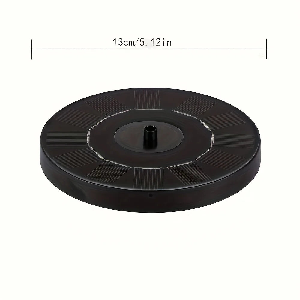 1 bomba de fuente solar para piscina al aire libre, esencial en verano, ideal para estanques, piscinas y jardines.