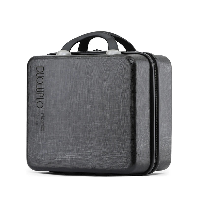 Maletas de viaje de cabina de 12/14/16 pulgadas, tamaño pequeño, estuches de maquillaje para mujer, maletín para hombre con cerradura TSA, equipaje de mano para caja de viaje
