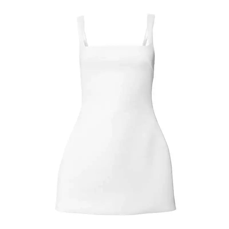 Townlike Waist Wrap Elegant A-line Dress Women Spaghetti Strap Mini 2024 Spring Summer Dress Backless Sexy Party Dresses