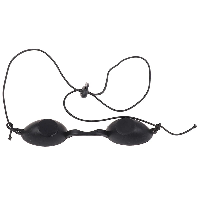 Gafas de seguridad, gafas protectoras, parche de silicona suave, gafas ajustables, protección, copa ocular para láser IPL de belleza