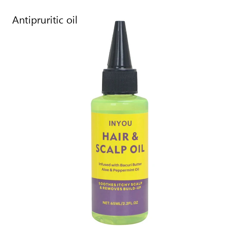 Aceite capilar antipicazón para trenzas de crochet, cuidado del cuero cabelludo saludable, aceite capilar antipicazón para rastas, rastas postizas y pelucas.