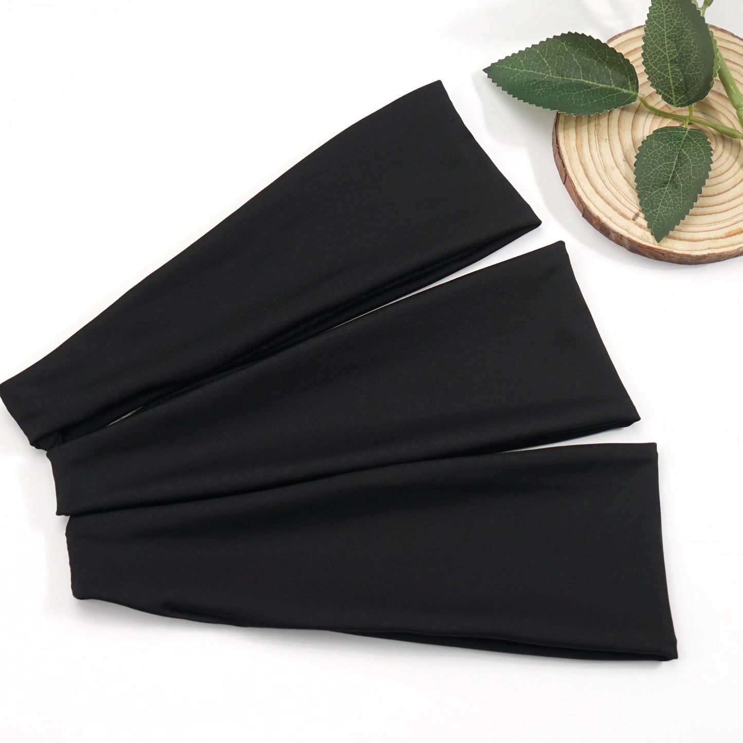 3 bandas elásticas para el sudor para hombres y mujeres, para el cabello, para deportes, yoga, entrenamiento, accesorios para el cabello