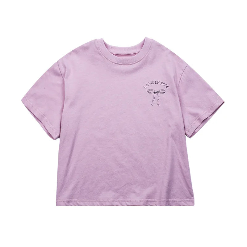 Ropa para niños, niñas, niños, ropa de manga corta para niñas, camisetas de verano, ropa para niños, ropa para niños, ropa de niña, ropa de niño