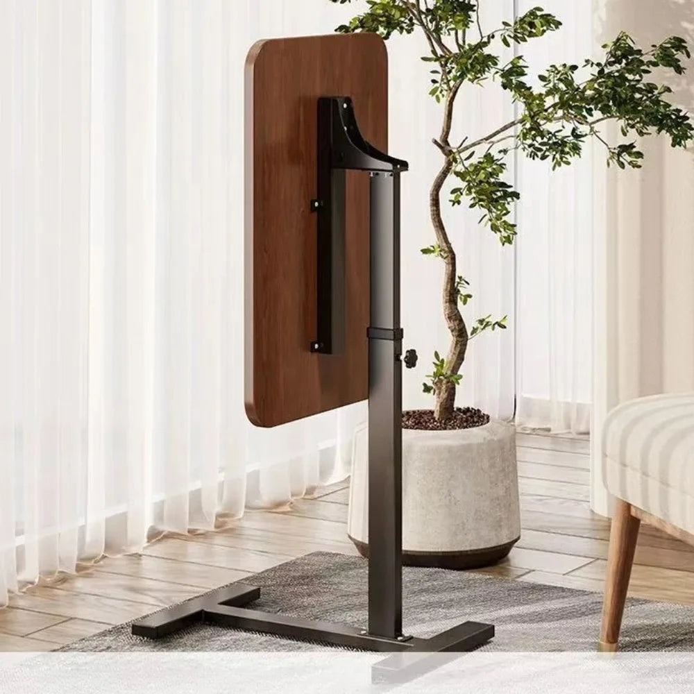 Mesita de noche móvil, escritorio de oficina para el hogar, mesas plegables para dormitorio de estudiantes, escritorio elevable para computadora, banco de trabajo móvil